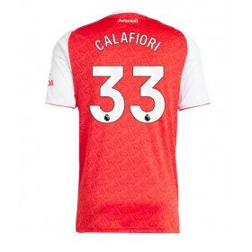 Arsenal Riccardo Calafiori #33 Hemmakläder 2025-26 Kortärmad